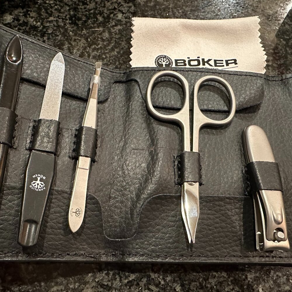 Boker Arbolito Classic 5- piece Manicure set NWOT